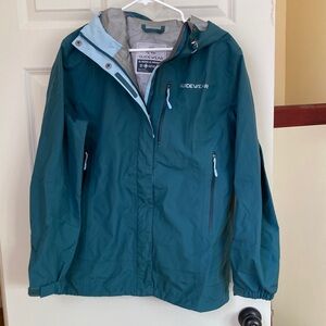 Bass Pro Shops Guidewear Green Rain Jacket